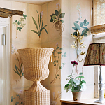 Обои ручная роспись Botanical Studies Cutter colourway варинант исполнения - 2 | Loft Concept в Сочи