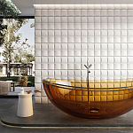 Гипсовая 3D панель с принтографией PM-103 варинант исполнения - 1 | Loft Concept в Сочи