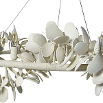 Люстра White Bionic Petals Flo Ring Chandelier варинант исполнения - 3 | Loft Concept в Сочи
