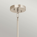 Подвесной светильник с рифленым стеклянным плафоном в форме шара Kichler варинант исполнения - 8 | Loft Concept в Сочи