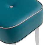 Квадратный мягкий пуф на белых ножках Winton Pouf Square варинант исполнения - 14 | Loft Concept в Сочи