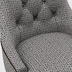 Мебельная ткань Шенилл серый цвет 142 см T4-46 варинант исполнения - 6 | Loft Concept в Сочи