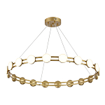 Люстра кольцевая с круглыми светодиодными источниками света Maxine Light варинант исполнения - 9 | Loft Concept в Сочи