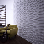 Гипсовая 3D Панель M-29 варинант исполнения - 2 | Loft Concept в Сочи