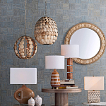 Люстра в форме шара с декором из круглых декоративных элементов Texture Discs варинант исполнения - 4 | Loft Concept в Сочи