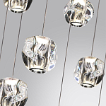 Люстра каскадня с 27-ю прозрачными шарообразными подвесами Bubbles Bocci варинант исполнения - 6 | Loft Concept в Сочи