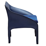 Дизайнерское Кресло Aileen Armchair Blue варинант исполнения - 1 | Loft Concept в Сочи