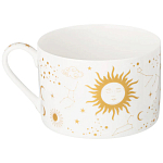 Чайная пара из фарфора с рисунком звезд и созвездий 200 мл Porcelain Astronomy Collection варинант исполнения - 1 | Loft Concept в Сочи