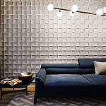 Гипсовая 3D Панель M-34 варинант исполнения - 2 | Loft Concept в Сочи