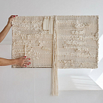 Панно гобелен из шерсти  wall panel Misty Morning варинант исполнения - 2 | Loft Concept в Сочи