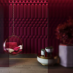 Гипсовая 3D Панель CRYSTAL SYMPHONY C варинант исполнения - 1 | Loft Concept в Сочи