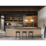 Кухонный гарнитур из массива дерева и металла HI-LINE 6 Dada Engenereed Kitchen варинант исполнения - 9 | Loft Concept в Сочи