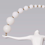 Торшер черно-белая статуэтка Девушка Girl Carries Light Balls варинант исполнения - 3 | Loft Concept в Сочи