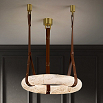 Люстра в форме обруча из натурального камня Minerals of Light варинант исполнения - 6 | Loft Concept в Сочи