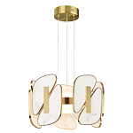 Люстра с мраморными вставками Marble Plates варинант исполнения - 2 | Loft Concept в Сочи