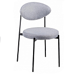 Стул металлический с мягкой спинкой и сиденьем Alfie Chair варинант исполнения - 3 | Loft Concept в Сочи