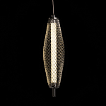 Люстра круглая каскадня с 5-ю плафонами из металлической сетки Mesh Lampshade Lighting варинант исполнения - 5 | Loft Concept в Сочи