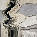 Панно ручная работа Черно-Белый Природный Орнамент  варинант исполнения - 1 | Loft Concept в Сочи