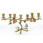 Бронзовый подсвечник на 7 свечей Eden Garden варинант исполнения - 4 | Loft Concept в Сочи