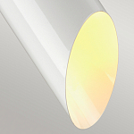 Подвесной светильник белого цвета с вытянутым цилиндрическим плафоном с косым срезом Elstead Lighting варинант исполнения - 5 | Loft Concept в Сочи