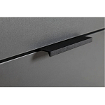 Комод цвета графит с 3-мя ящиками Strict Lines  варинант исполнения - 4 | Loft Concept в Сочи