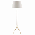 Торшер на изогнутых ножках с конусовидным тканевым абажуром Rotation варинант исполнения - 2 | Loft Concept в Сочи