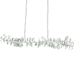 Линейная люстра White Eucalyptus Branches Lighting Chandelier варинант исполнения - 1 | Loft Concept в Сочи