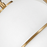 Потолочный светильник с плафоном в форме белого матового шара Hinkley варинант исполнения - 18 | Loft Concept в Сочи