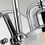 Бра с прозрачным рифленым плафоном в форме колокола Quoizel варинант исполнения - 3 | Loft Concept в Сочи