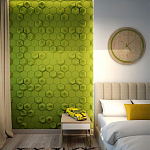 Гипсовая 3D Панель M-41 A, B варинант исполнения - 2 | Loft Concept в Сочи