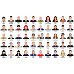 The Lives of 50 Fashion Legends варинант исполнения - 3 | Loft Concept в Сочи