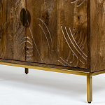 Широкая тумба с фактурным фасадом Termite варинант исполнения - 4 | Loft Concept в Сочи