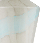 Настольная лампа стеклянная с тканевым абажуром Edges варинант исполнения - 1 | Loft Concept в Сочи