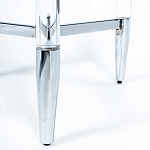 Приставной столик со стеклянной столешницей Deimos варинант исполнения - 5 | Loft Concept в Сочи
