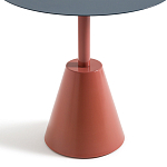 Стол для сада из стали Round Steel варинант исполнения - 3 | Loft Concept в Сочи