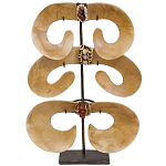 Аксессуар для интерьера из дерева и ракушек Papua Art Object варинант исполнения - 1 | Loft Concept в Сочи