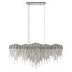 Люстра подвесная с металлическими дугами и длинными цепочками 115 см Atlantis Chain варинант исполнения - 11 | Loft Concept в Сочи