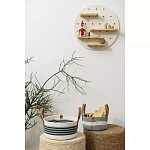 Корзина для хранения с ручками Interlacement Green  варинант исполнения - 5 | Loft Concept в Сочи