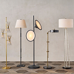 Торшер с абажурами из тонких металлических палочек Wild Thorns варинант исполнения - 3 | Loft Concept в Сочи