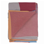 Плед из хлопка с абстрактным принтом Elysian Flow Ember варинант исполнения - 2 | Loft Concept в Сочи