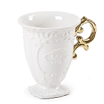Кружка Seletti I-Mug Gold варинант исполнения - 1 | Loft Concept в Сочи