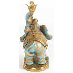 Фарфоровый подсвечник Слон с эмоцией Fluens варинант исполнения - 5 | Loft Concept в Сочи