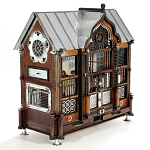 Декоративная антикварная клетка Wise Raven варинант исполнения - 2 | Loft Concept в Сочи