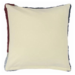 Чехол на подушку с рисунком серо-синего цвета Elan Textured варинант исполнения - 2 | Loft Concept в Сочи