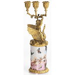 Фарфоровый подсвечник Лебедь с ангелом Asse варинант исполнения - 5 | Loft Concept в Сочи