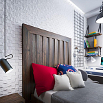 Гипсовая 3D Панель E-05 варинант исполнения - 1 | Loft Concept в Сочи