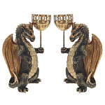 Подсвечник в виде дракона Dragon candlestick L or R варинант исполнения - 1 | Loft Concept в Сочи