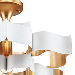 Люстра фигурная в сочетании белого и золотого цвета Shapes Inspired by Nature варинант исполнения - 1 | Loft Concept в Сочи