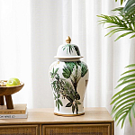 Ваза из фарфора с ручной росписью Leopard Collection  варинант исполнения - 4 | Loft Concept в Сочи