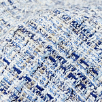 Мебельная ткань Букле синий цвет 150 см T2-118 варинант исполнения - 1 | Loft Concept в Сочи